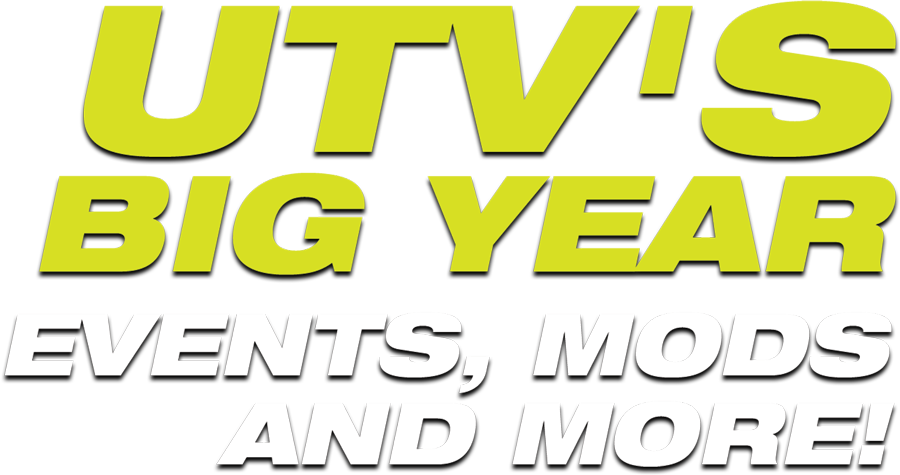 UTV's Big Year typography