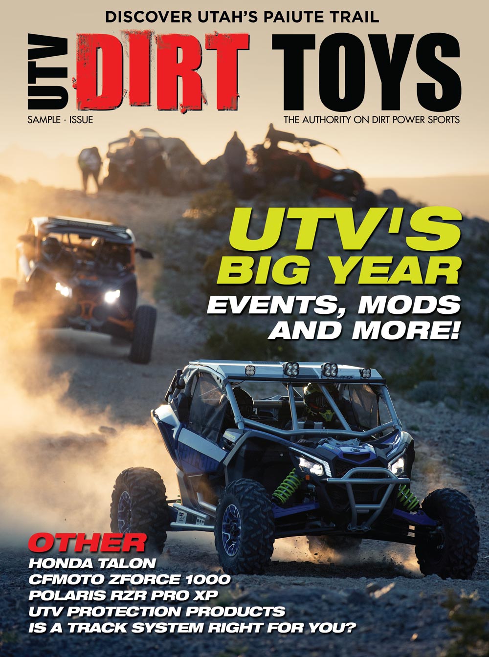 Dirt Toys Sample Issue Cover